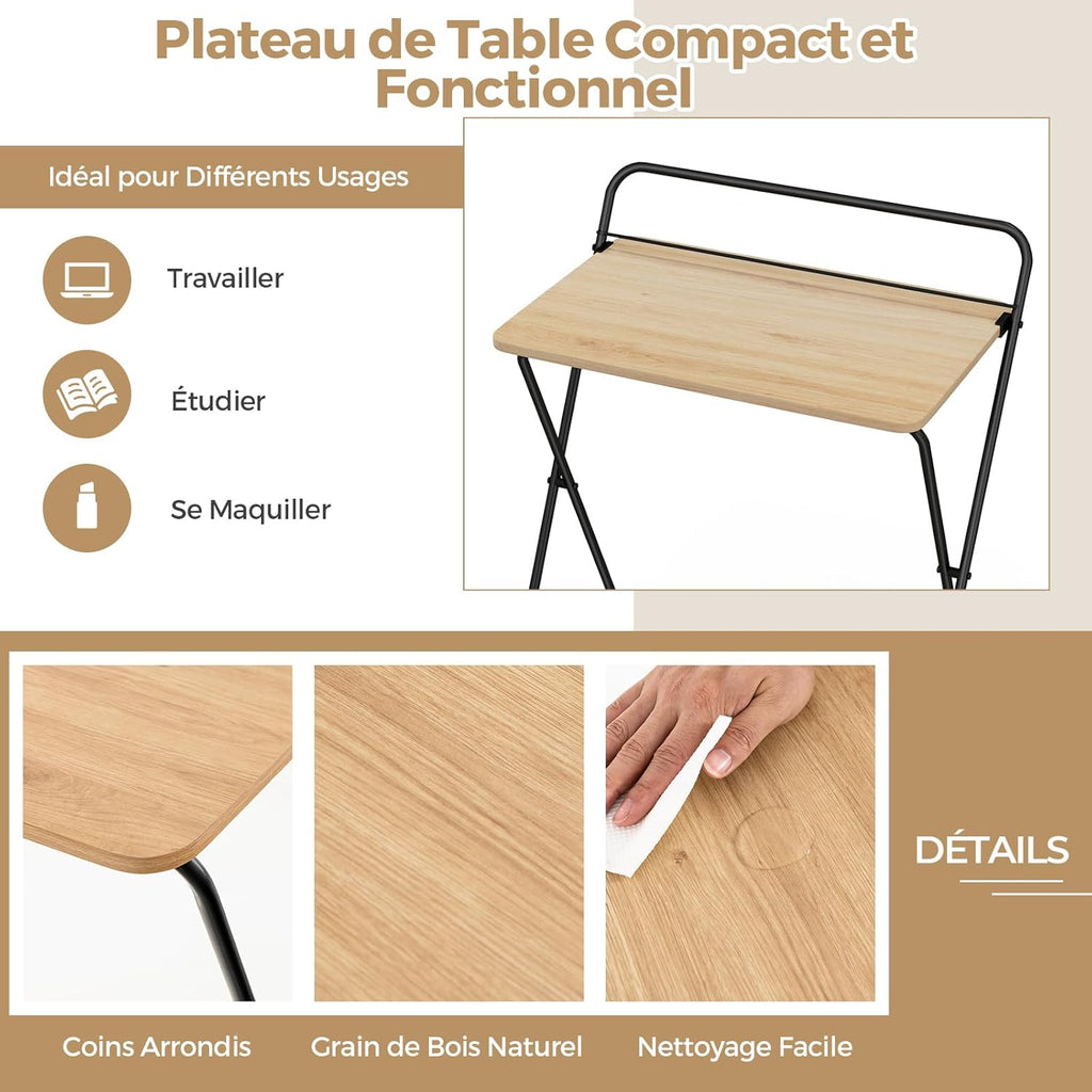 Table pliante élégante et pratique – mobilier maison Tunisie